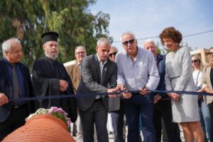 Αγιασμός και εγκαίνια στο πάρκο «Παράδεισος – Τίτος Ξηρέλλης» στα Πάμφιλα από το Δήμο Μυτιλήνης-image